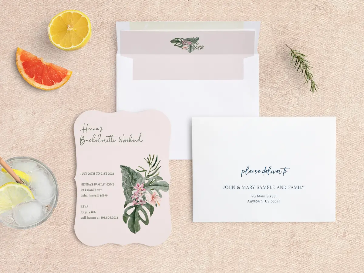 Front with Envelope Liner