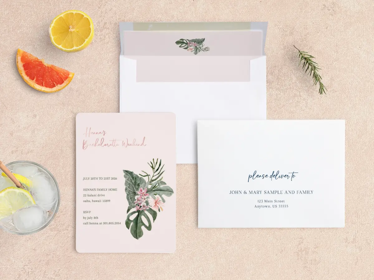 Front with Envelope Liner