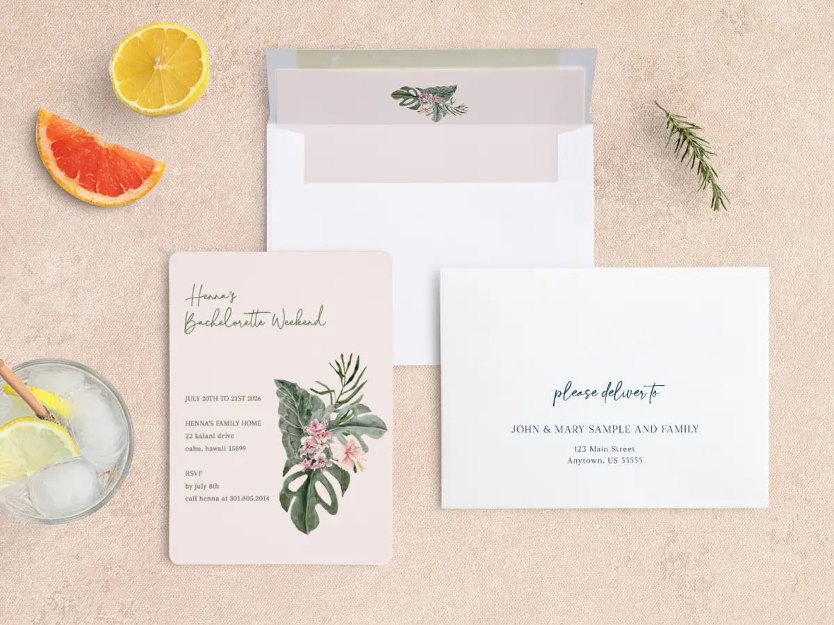 Front with Envelope Liner