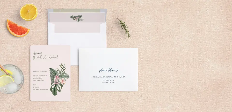 Front with Envelope Liner
