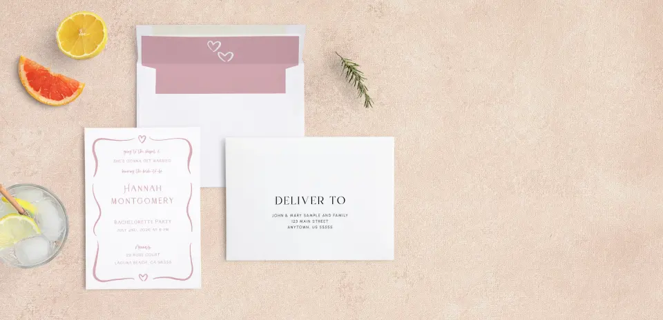 Front with Envelope Liner
