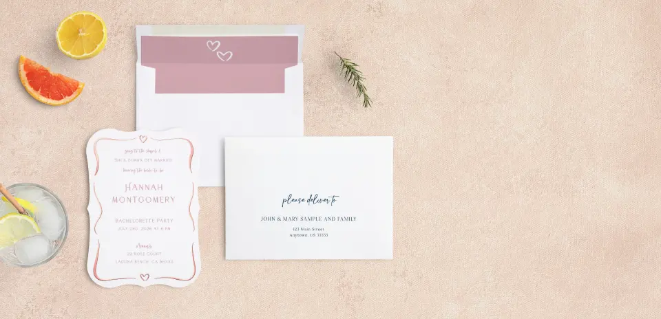 Front with Envelope Liner