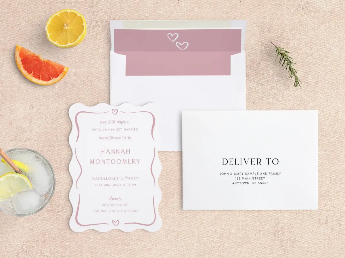 Front with Envelope Liner