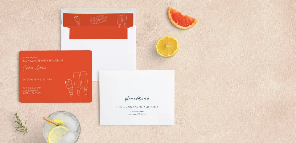Front with Envelope Liner