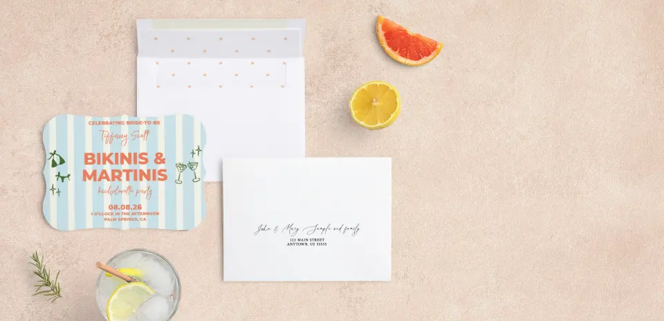 Front with Envelope Liner