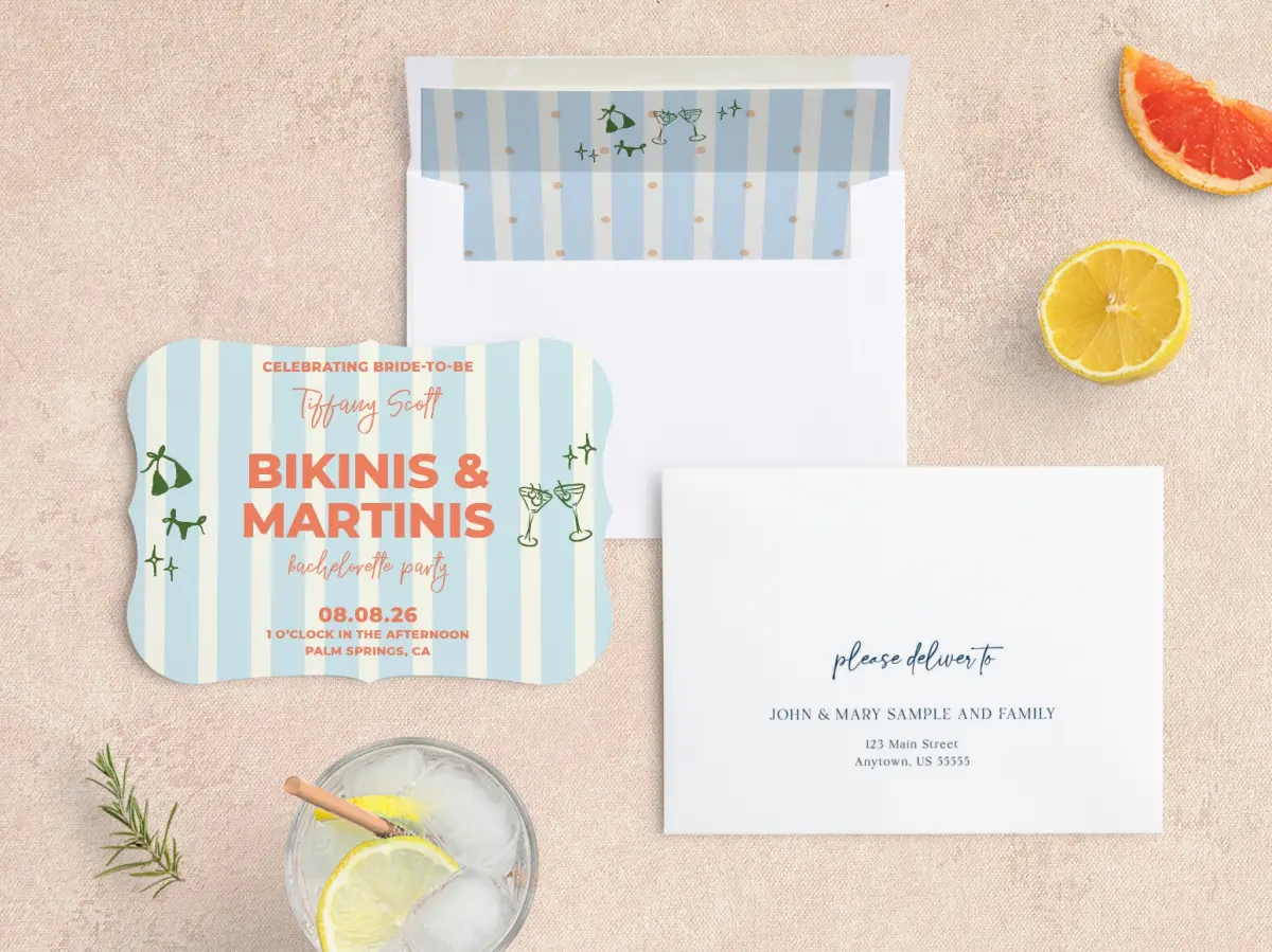 Front with Envelope Liner