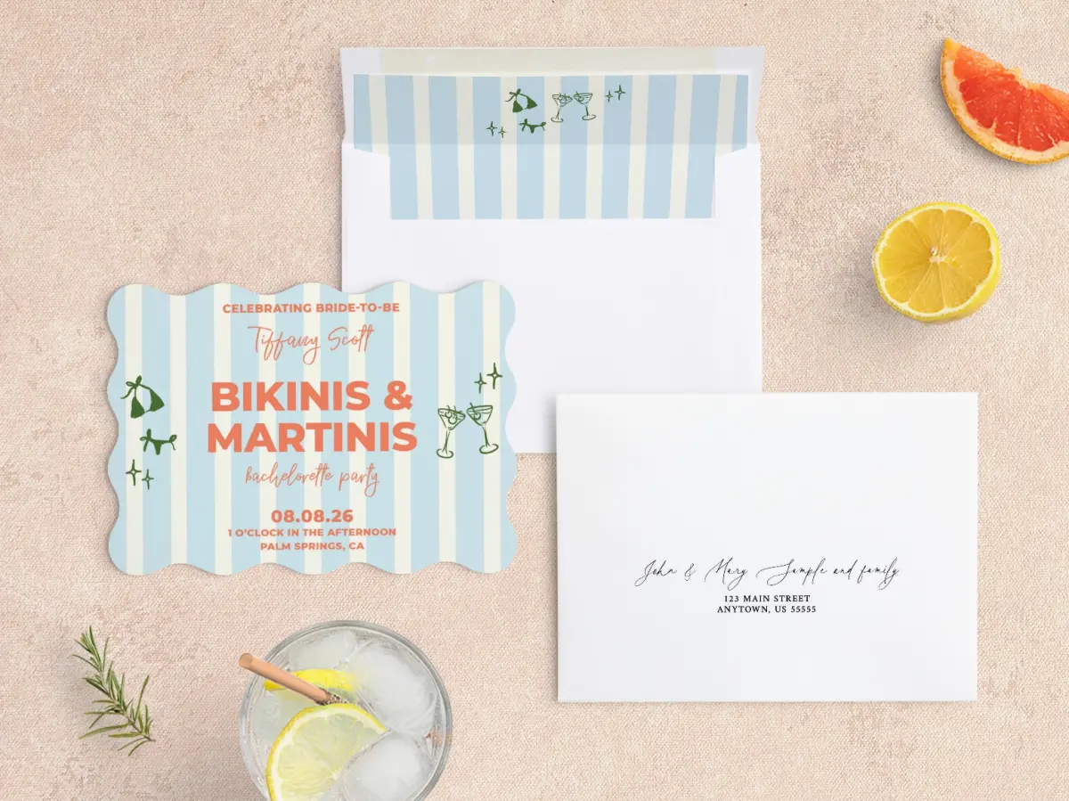 Front with Envelope Liner