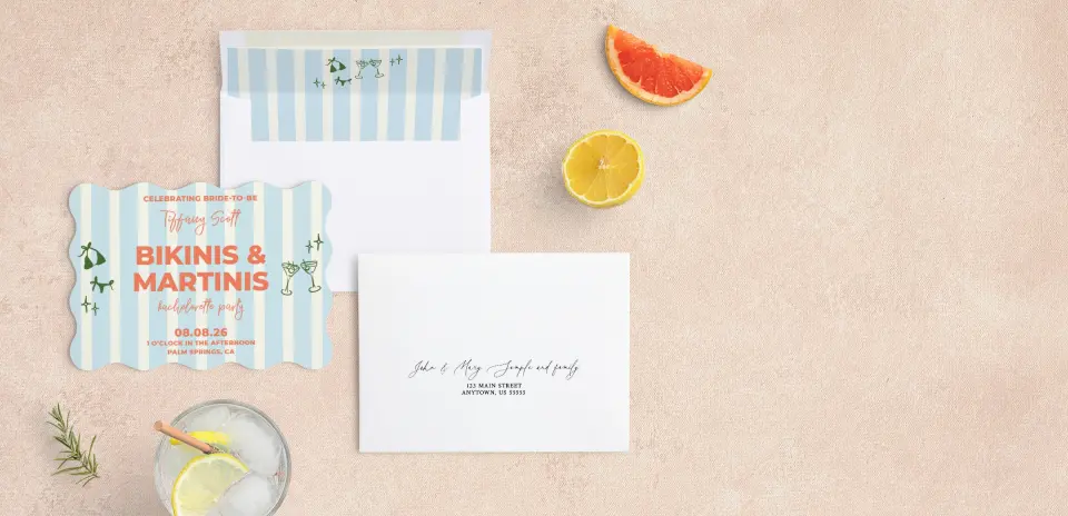 Front with Envelope Liner