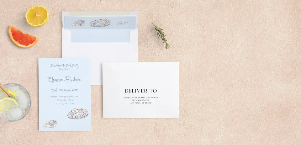 Front with Envelope Liner