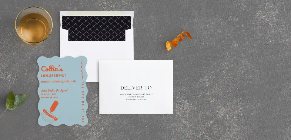 Front with Envelope Liner