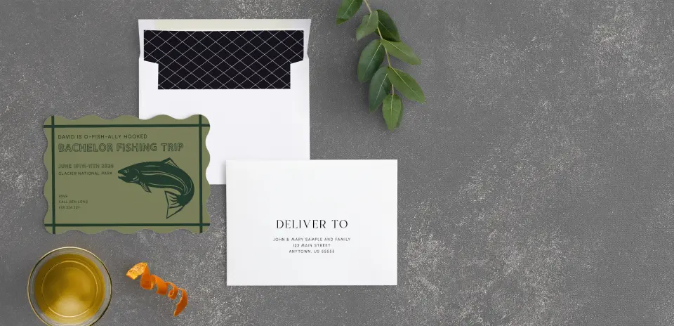 Front with Envelope Liner