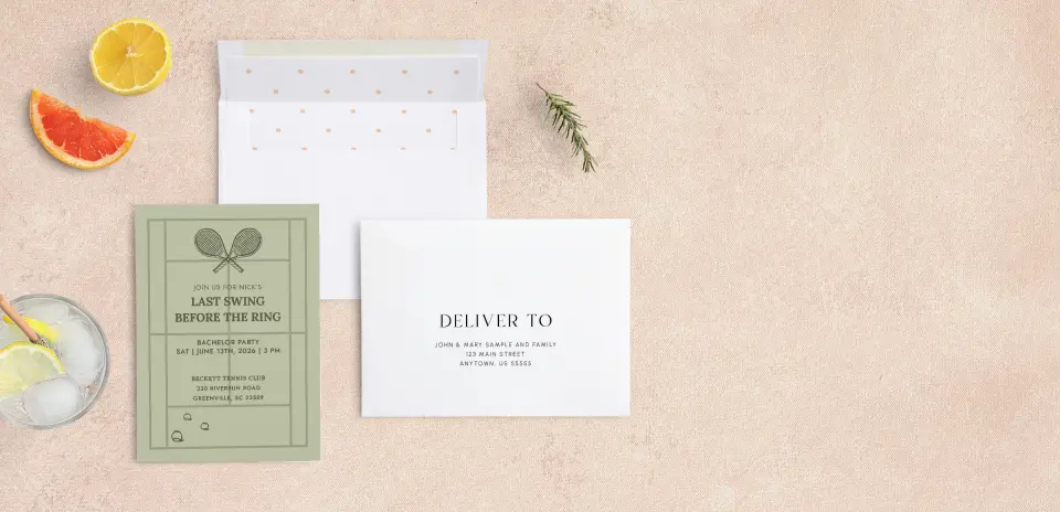 Front with Envelope Liner
