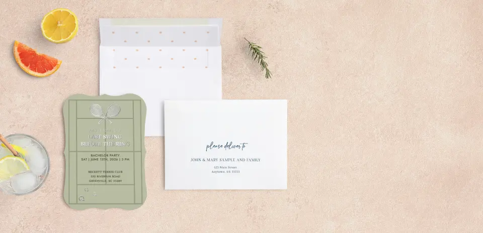 Front with Envelope Liner