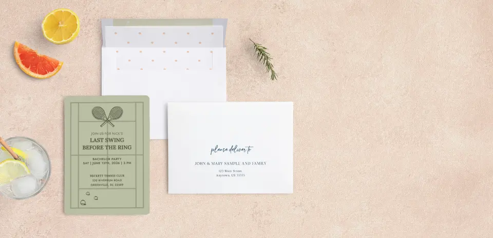 Front with Envelope Liner