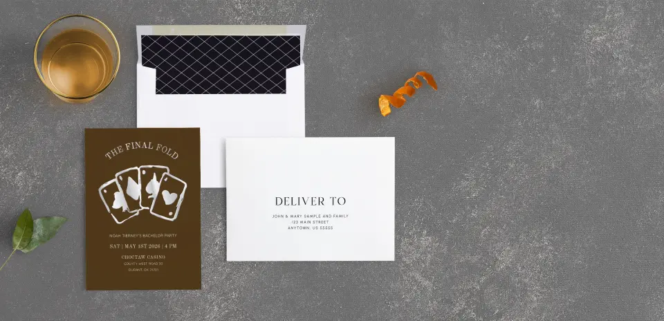 Front with Envelope Liner