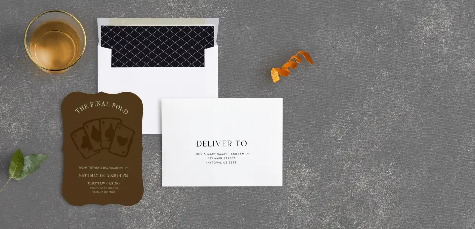 Front with Envelope Liner