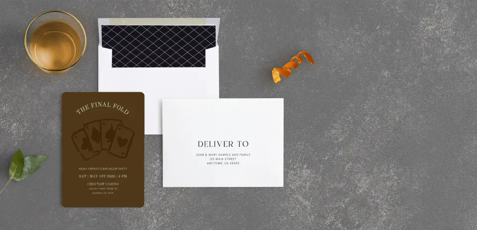 Front with Envelope Liner