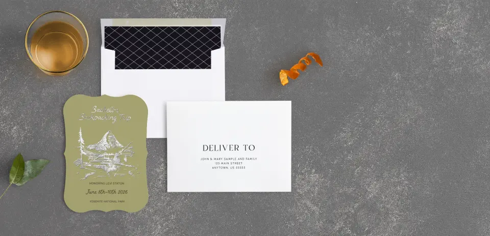 Front with Envelope Liner
