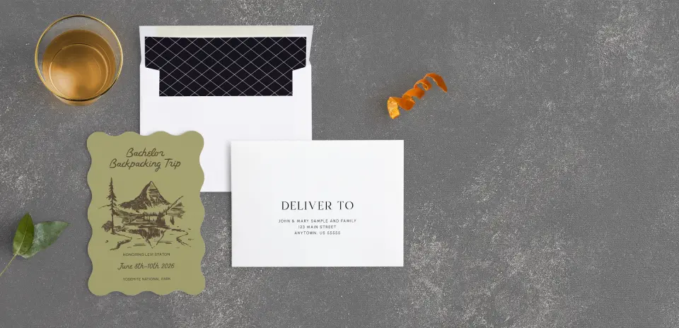 Front with Envelope Liner