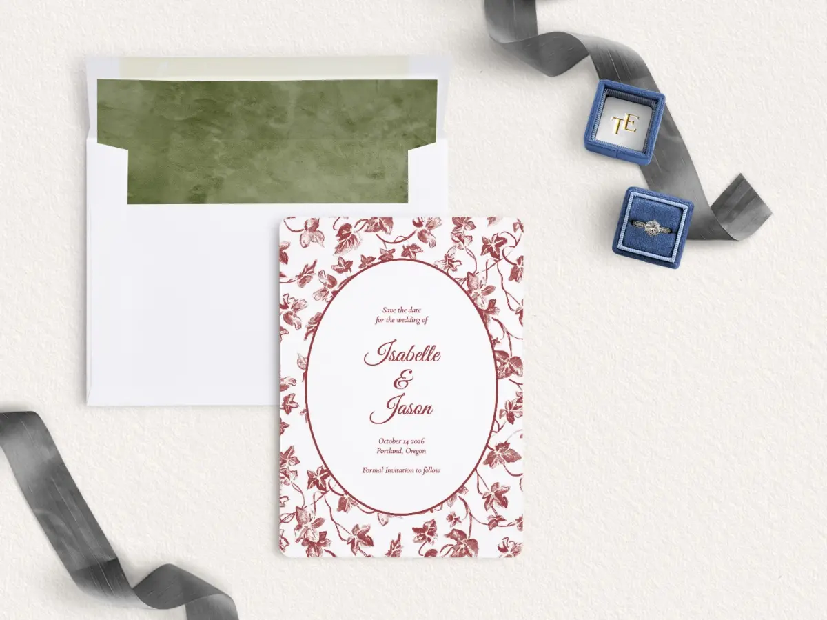 Front with Envelope Liner