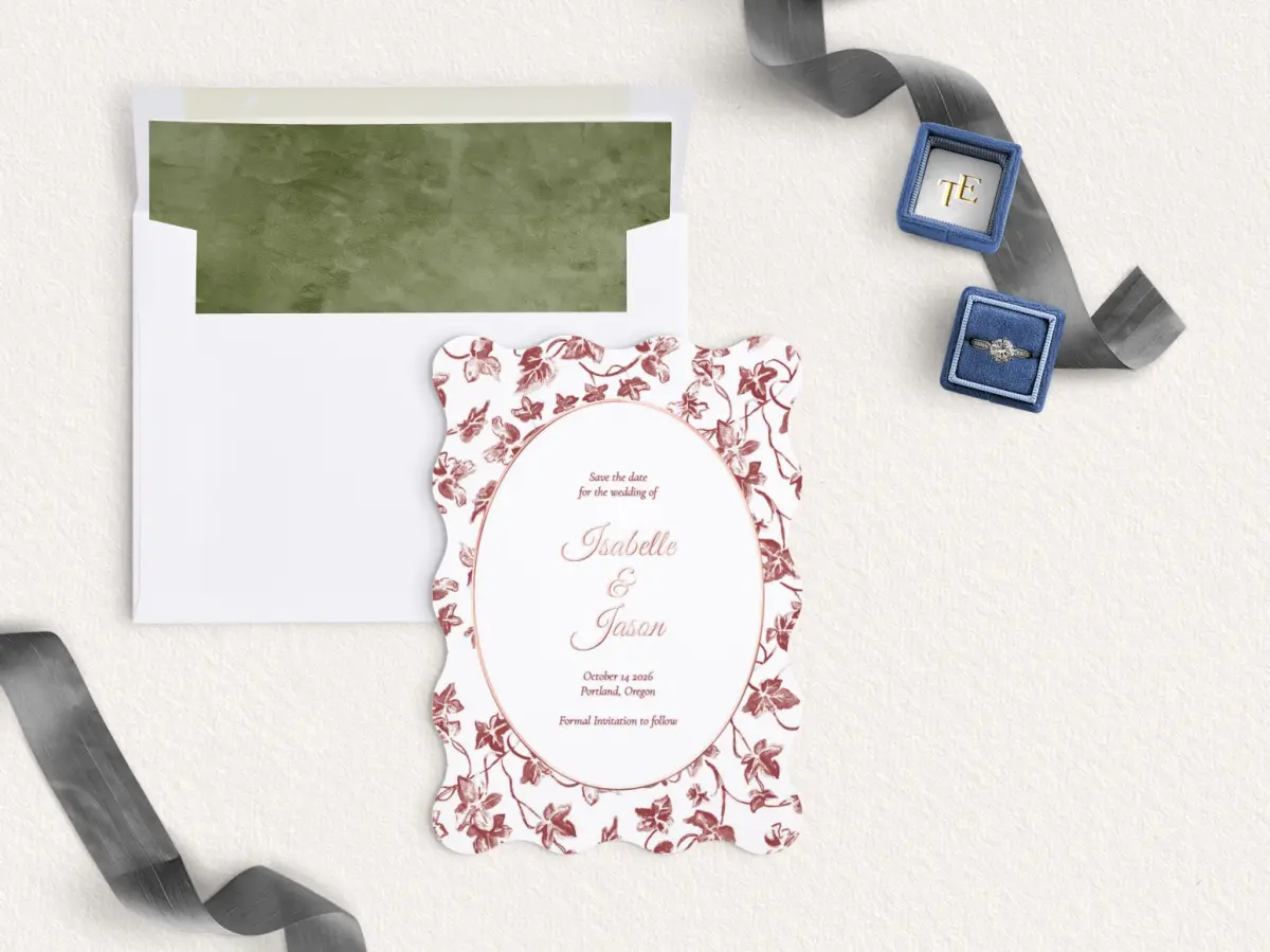 Front with Envelope Liner