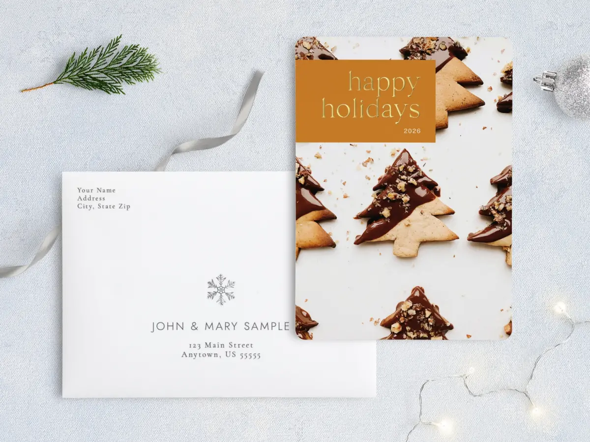 Front with Envelope Design