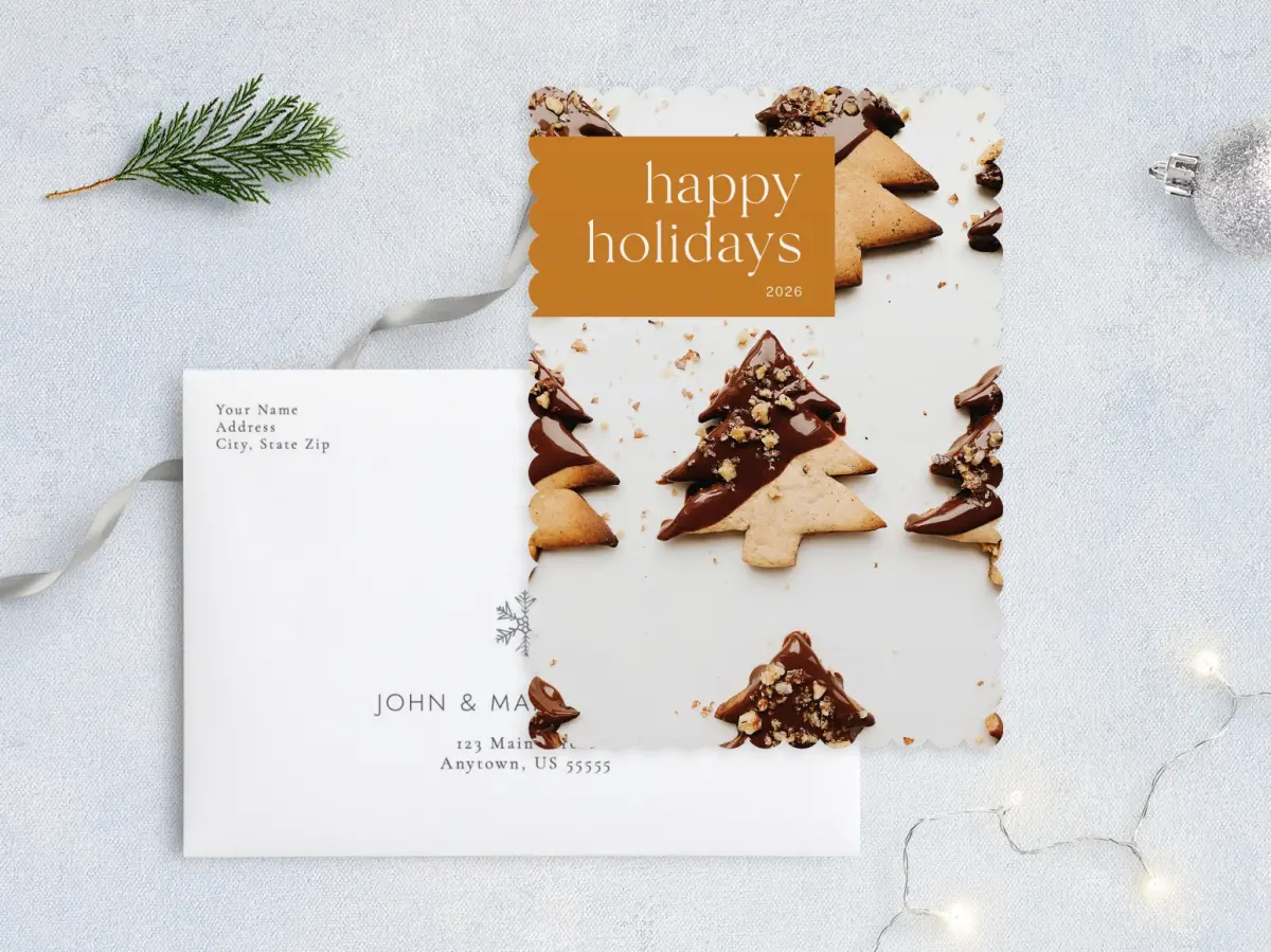 Front with Envelope Design