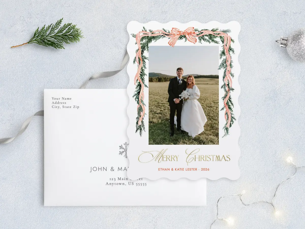 Front with Envelope Design