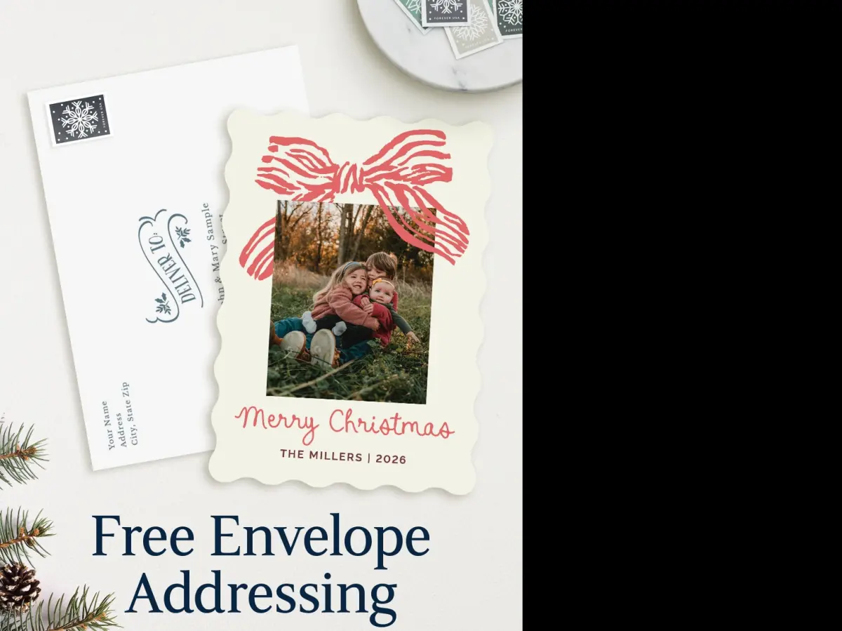 Wavy Christmas Cards