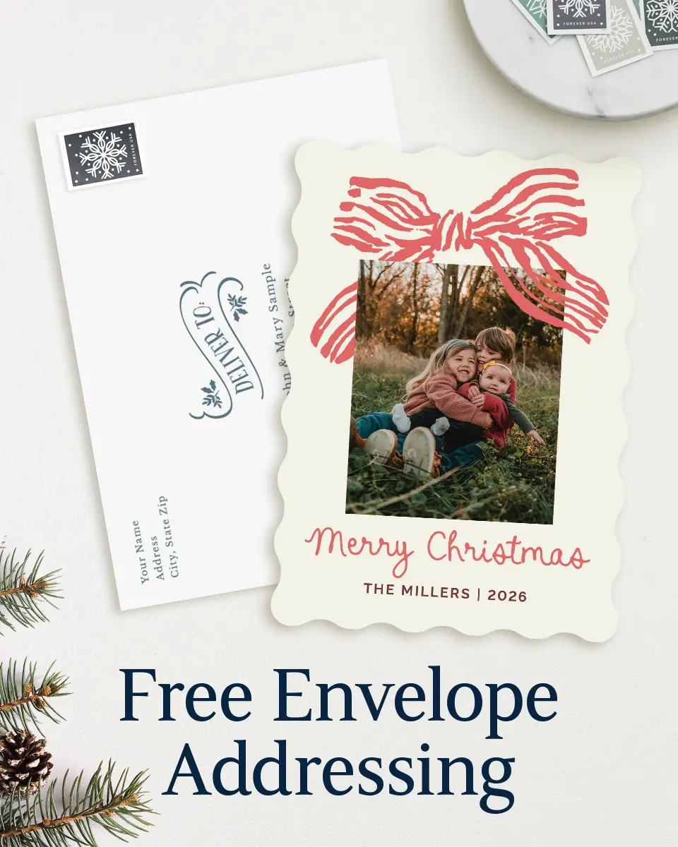 Wavy Christmas Cards