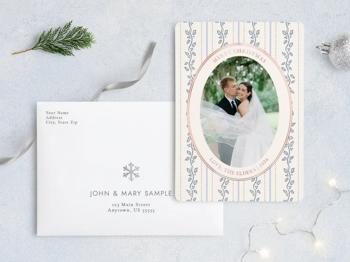 Front with Envelope Design