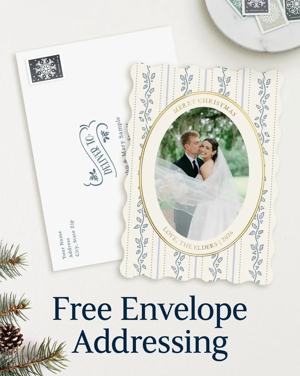 Wavy Christmas Cards