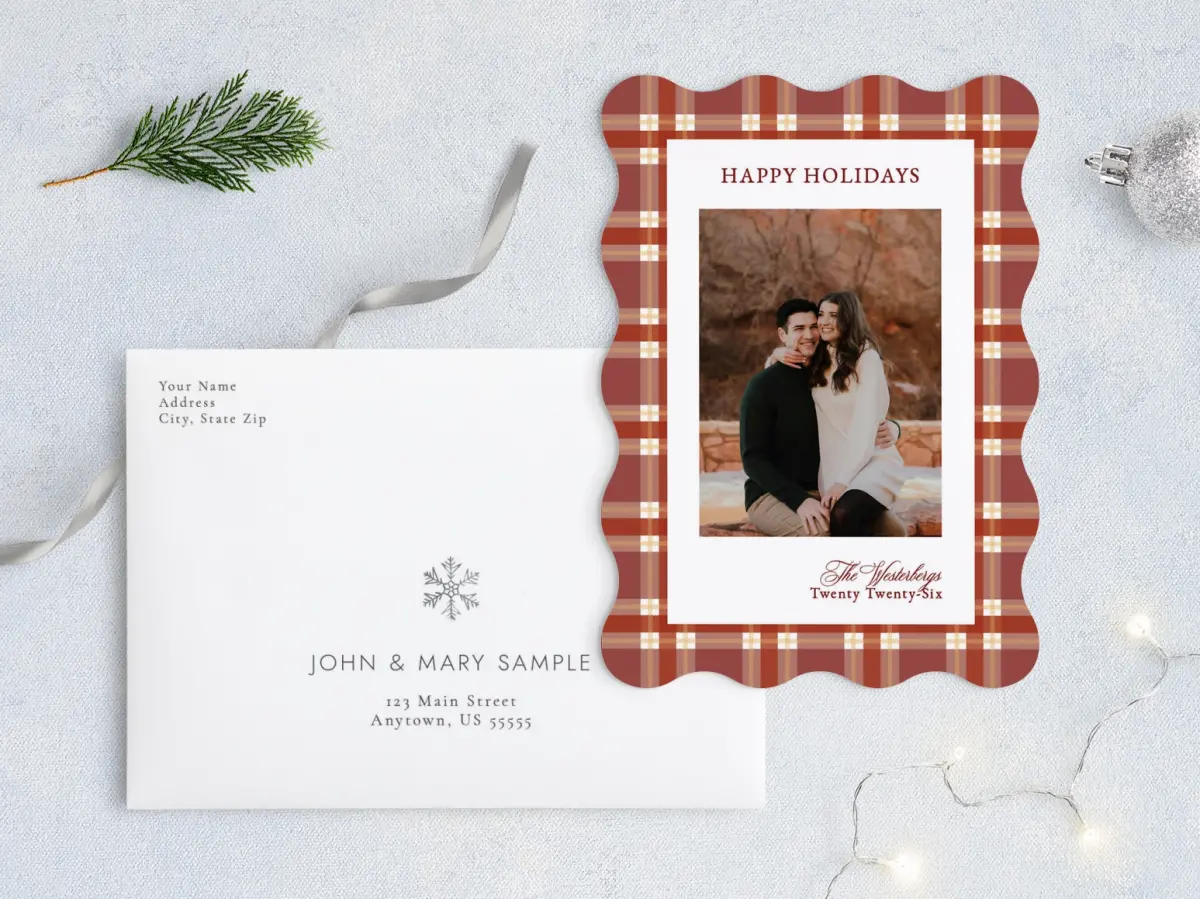 Front with Envelope Design
