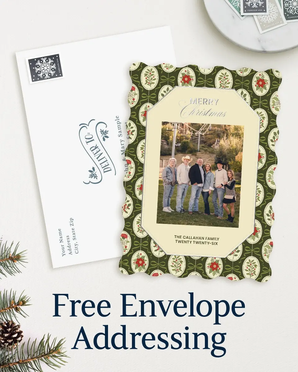 Wavy Christmas Cards