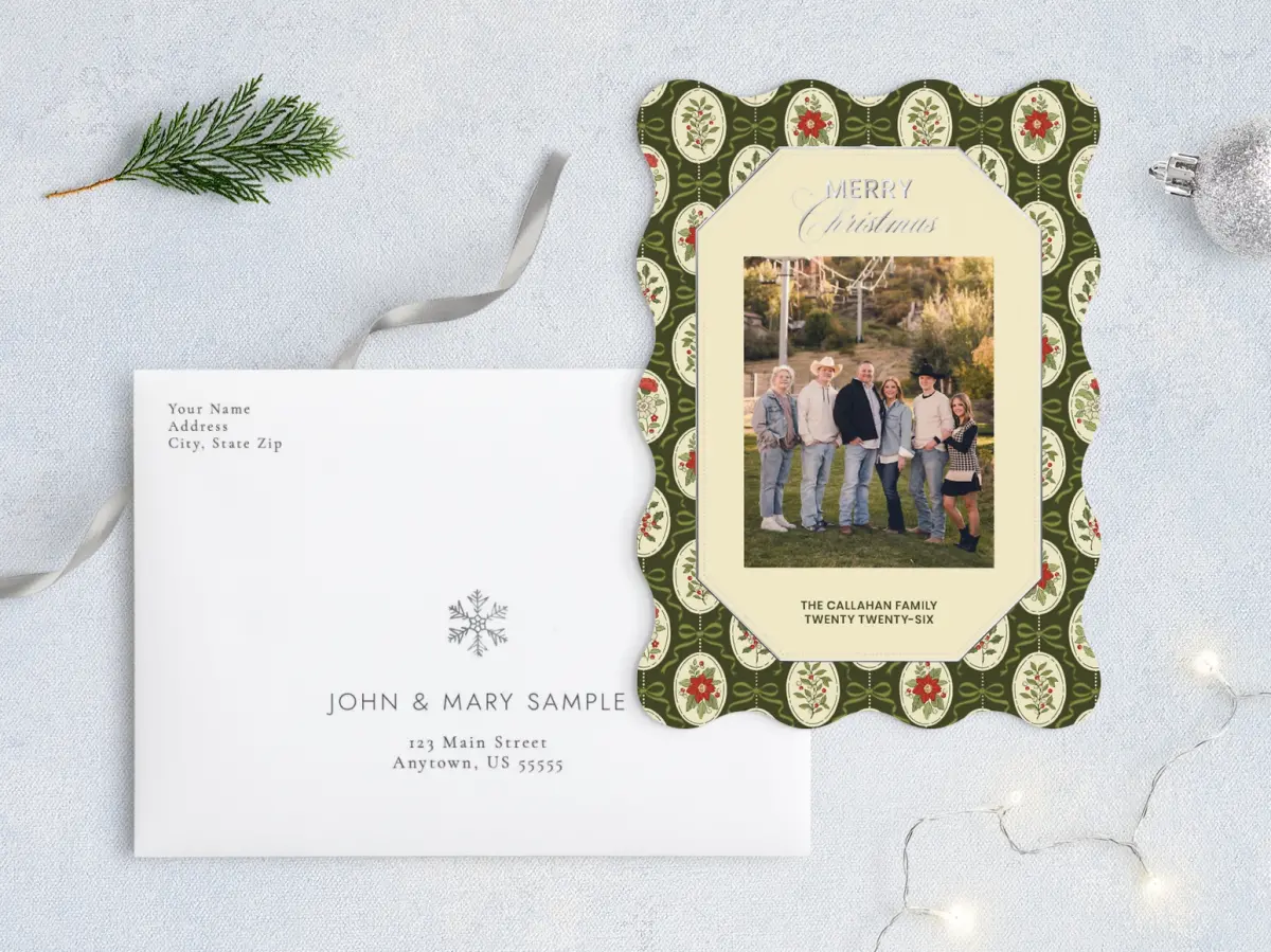 Front with Envelope Design