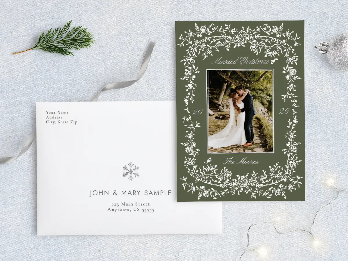 Front with Envelope Design