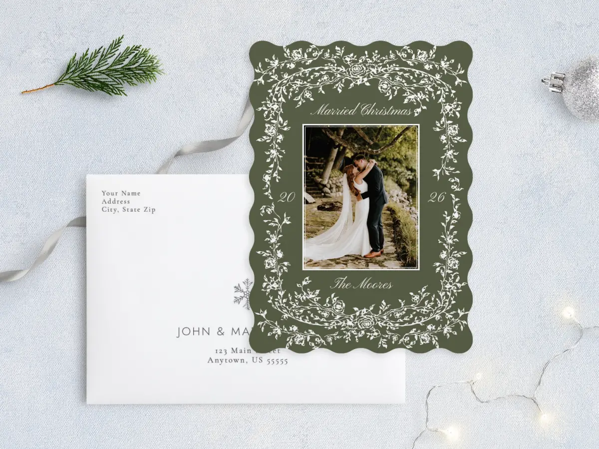 Front with Envelope Design