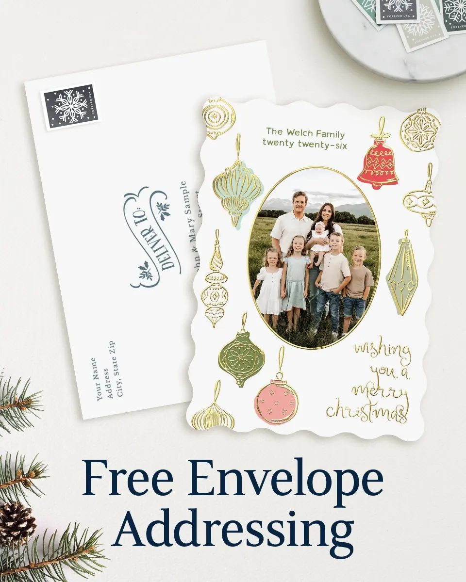 Wavy Christmas Cards