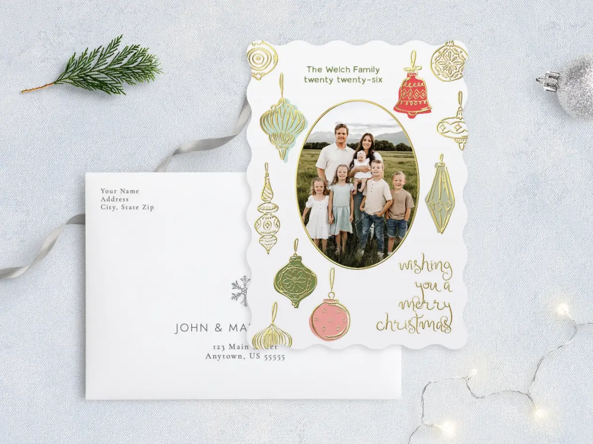 Front with Envelope Design