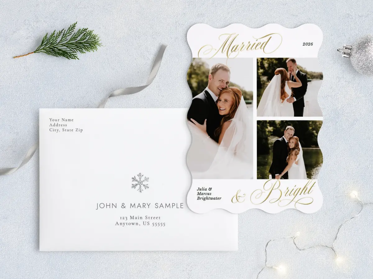 Front with Envelope Design