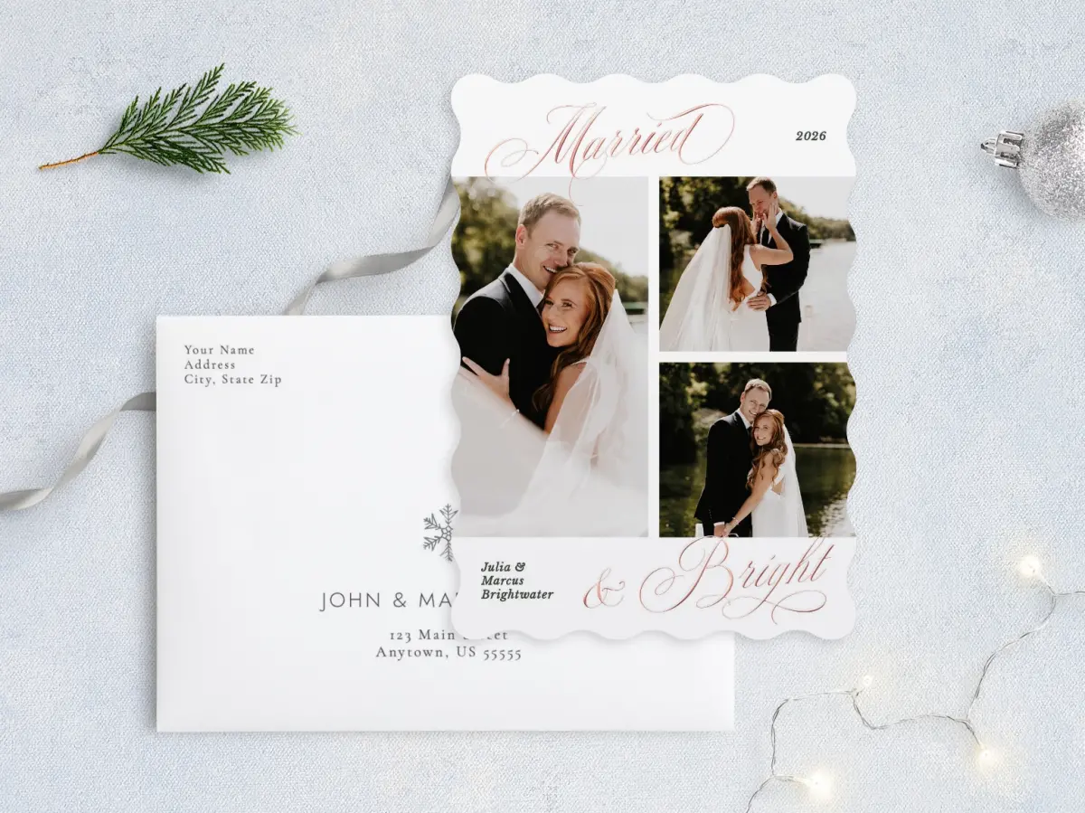 Front with Envelope Design