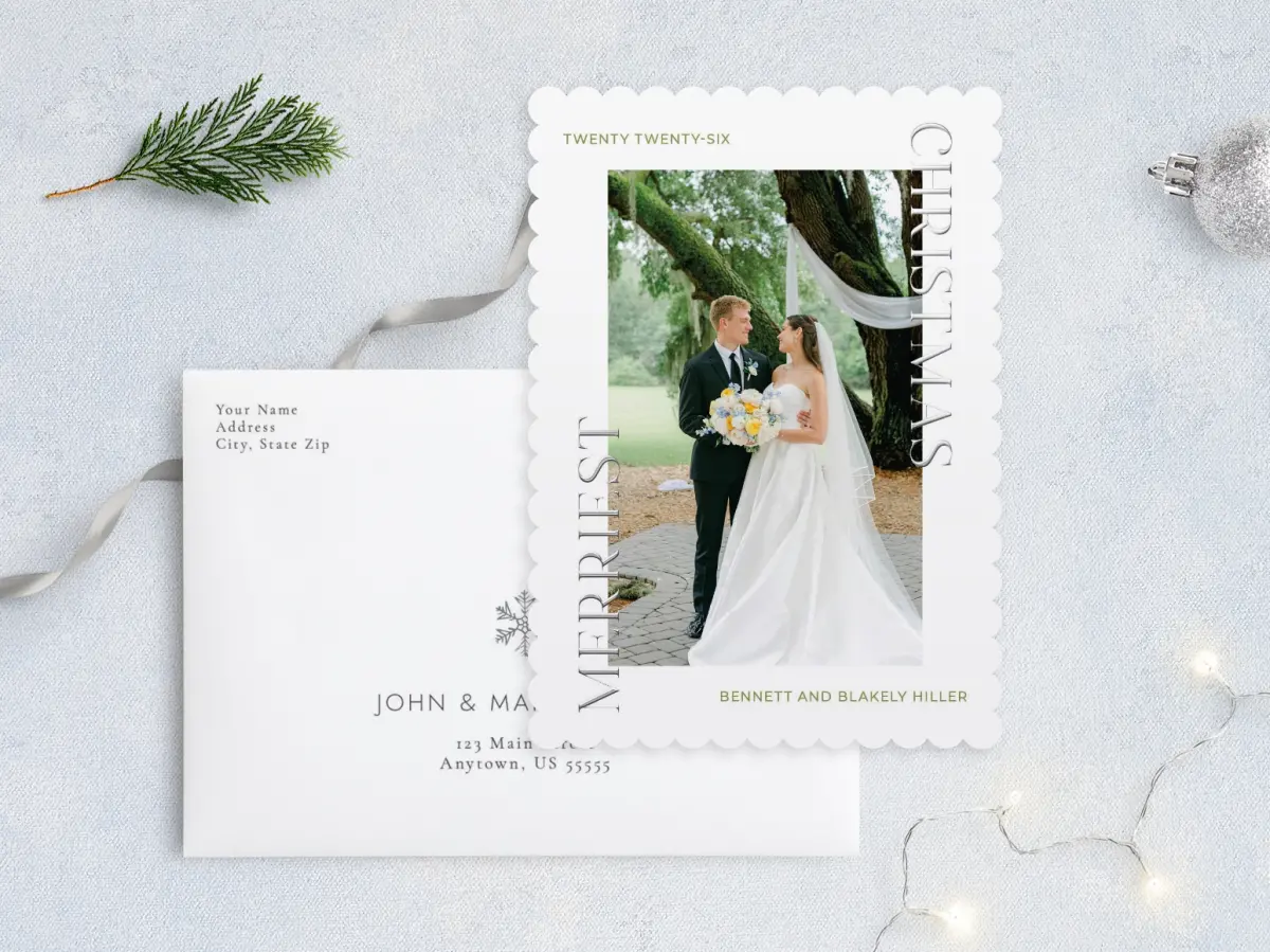 Front with Envelope Design