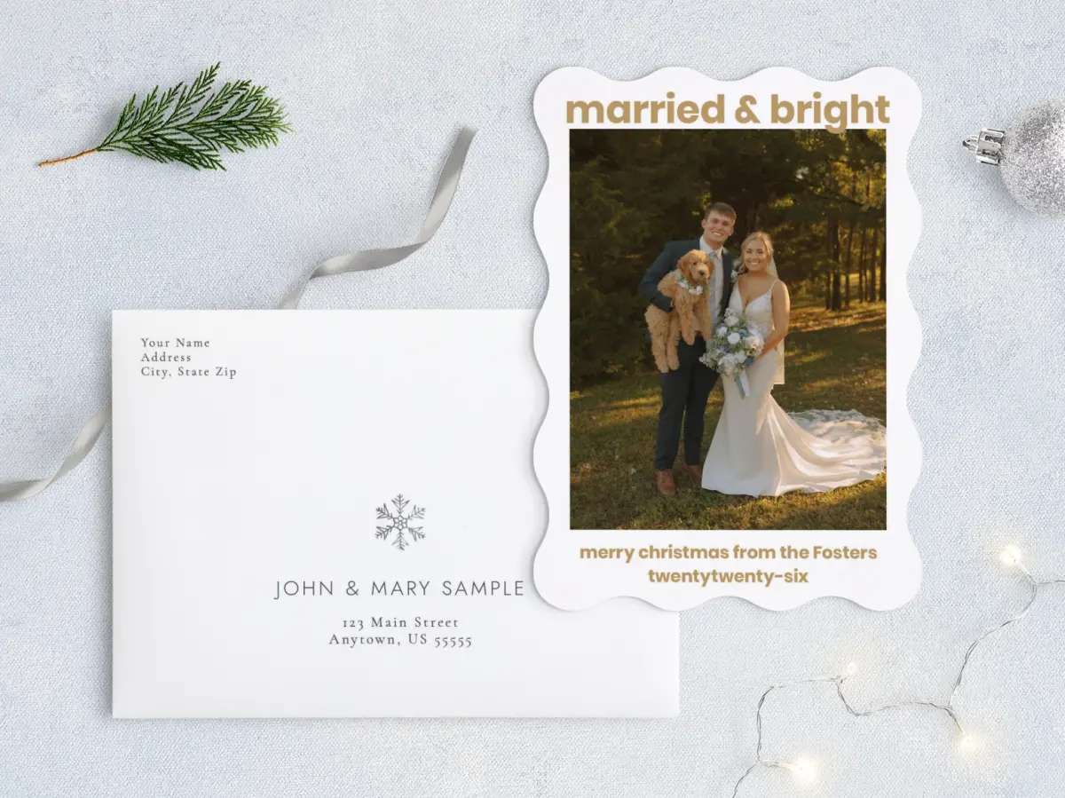 Front with Envelope Design