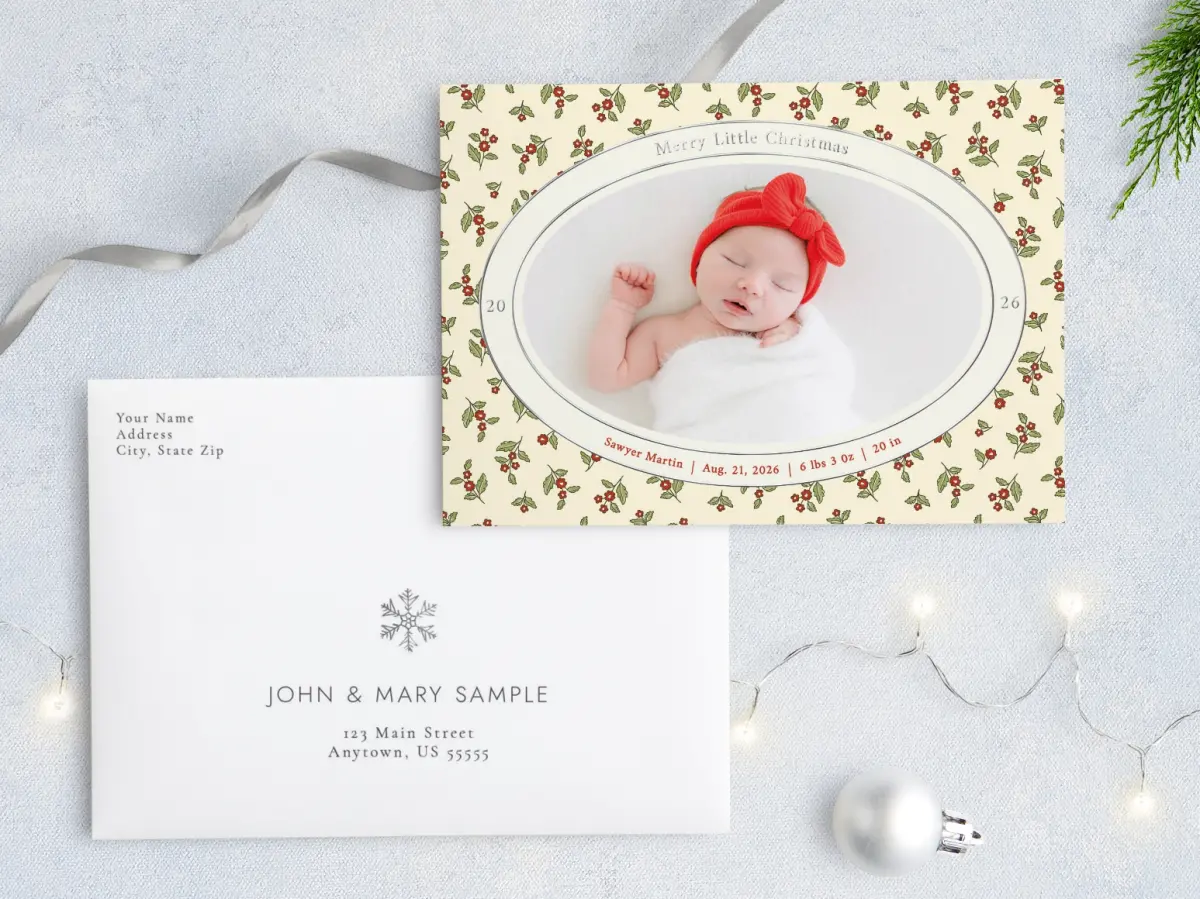 Front with Envelope Design