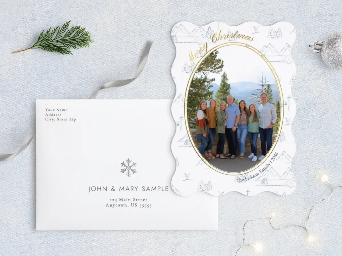 Front with Envelope Design