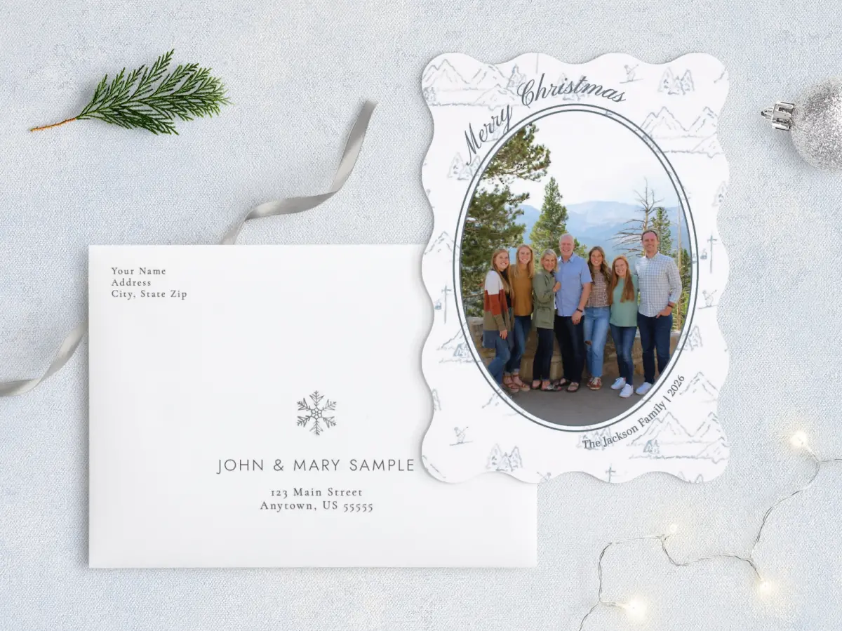 Front with Envelope Design