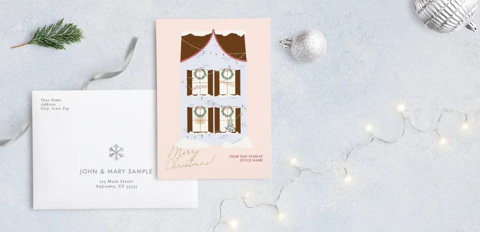 Front with Envelope Design