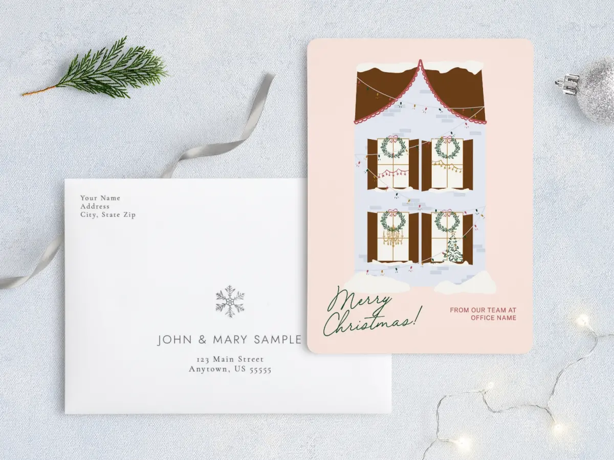 Front with Envelope Design