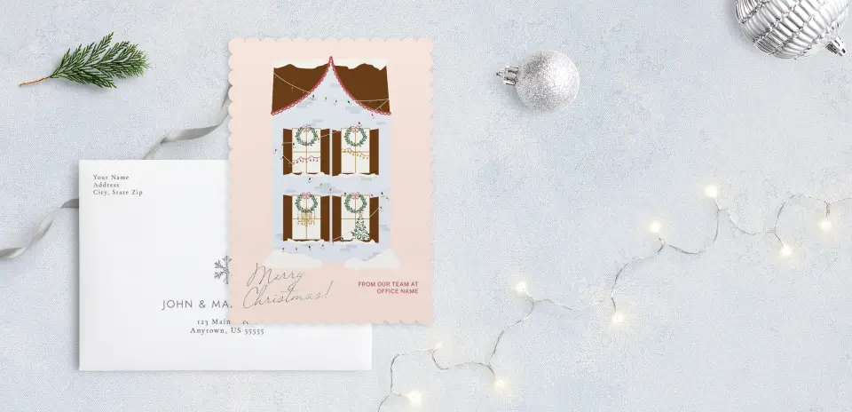 Front with Envelope Design