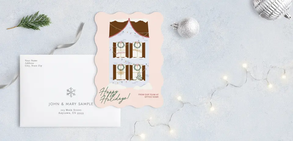 Front with Envelope Design